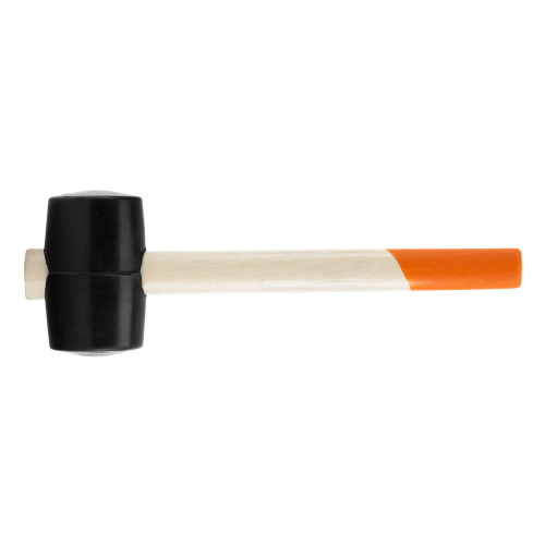 Киянка резиновая, 340 г, черная резина, деревянная рукоятка Sparta по ценам производителя в Краснодаре с доставкой по всей России
