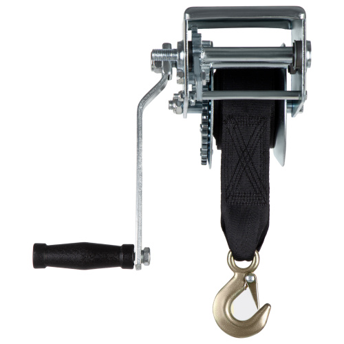 Лебедка шестеренчатая, тяга 0.8 т, ленточная Matrix по ценам производителя в Краснодаре с доставкой по всей России