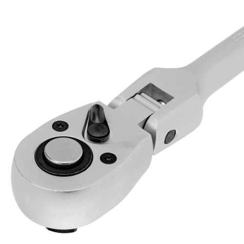 Ключ-трещотка шарнирный 1/2", СrV, 72 зуба, с быстрым сбросом, матовый хром Stels по ценам производителя в Краснодаре с доставкой по всей России