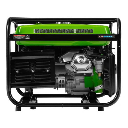 Генератор бензиновый БС-6500, 5.5 кВт, 230В, четырехтактный, 25 л, ручной стартер Сибртех по ценам производителя в Краснодаре с доставкой по всей России