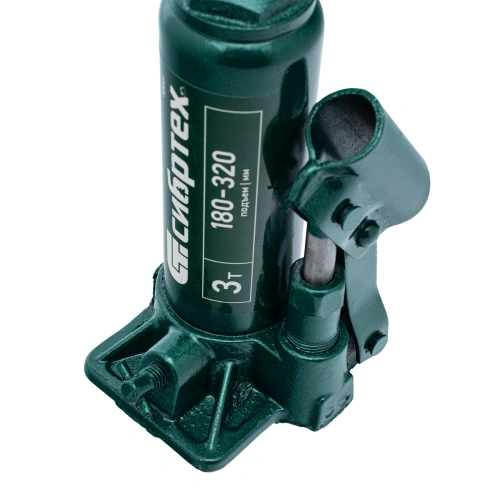 Домкрат гидравлический бутылочный, 3 т, 180-320 мм, в пласт. кейсе Сибртех по ценам производителя в Краснодаре с доставкой по всей России