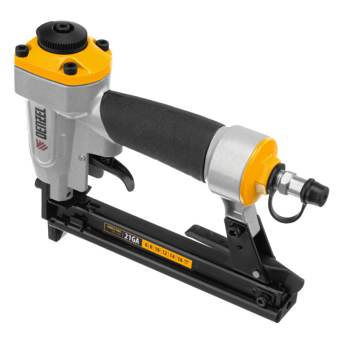 Степлер пневматический PS8016 для прямоугольных скоб 21GA от 6 до 16 мм Denzel по ценам производителя в Краснодаре с доставкой по всей России