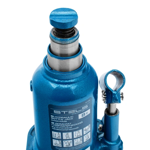 Домкрат гидравлический бутылочный телескопический, 8 т, подъем 180-410 мм Stels по ценам производителя в Краснодаре с доставкой по всей России