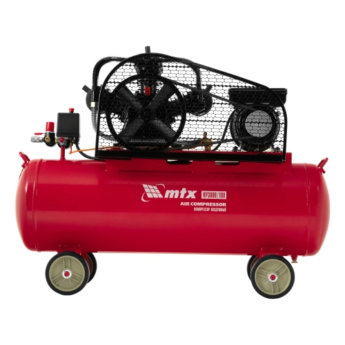 Компрессор воздушный ременный привод КР3000/100  3,0 кВт, 100 литров, 510 л/мин МТХ по ценам производителя в Краснодаре с доставкой по всей России