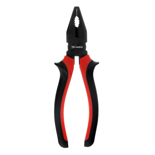 Плоскогубцы комбинированные Black Nickel, 180 мм, двухкомпонентные рукоятки Matrix по ценам производителя в Краснодаре с доставкой по всей России