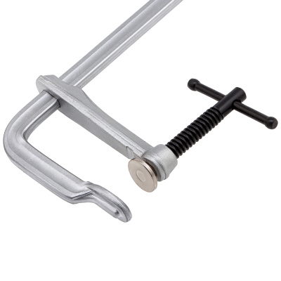 Струбцина F-образная, 120x600мм, кованая Denzel по ценам производителя в Краснодаре с доставкой по всей России