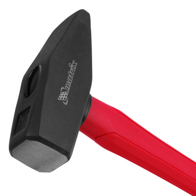 Молоток слесарный optimal, 1500 г, фибергласовая обрезиненная рукоятка, квадратный боек Matrix по ценам производителя в Краснодаре с доставкой по всей России