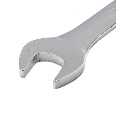 Ключ комбинированный трещоточный, 32 мм, CrV, шарнирный, зеркальный хром Matrix по ценам производителя в Краснодаре с доставкой по всей России