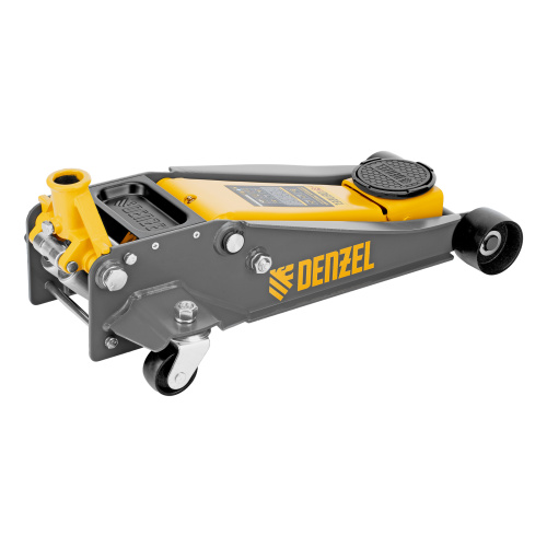 Домкрат гидравлический подкатной, 3 т, 125-470 мм, быстрый подъем, проф. Denzel по ценам производителя в Краснодаре с доставкой по всей России