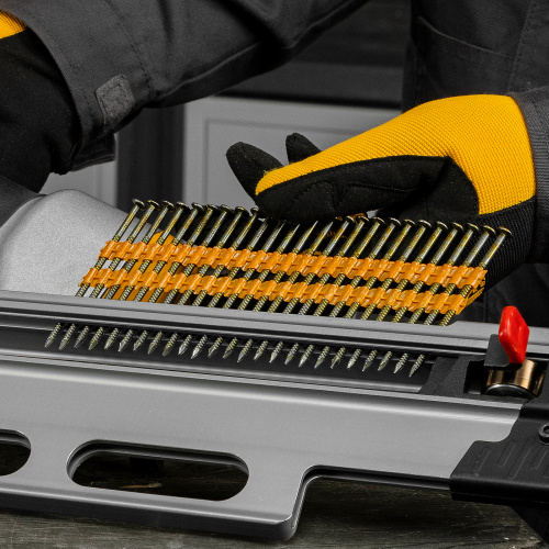 Гвозди для пнев. нейлера (крашен.) длина - 75 мм, диам. - 3,05 мм, 2000 шт. Denzel по ценам производителя в Краснодаре с доставкой по всей России