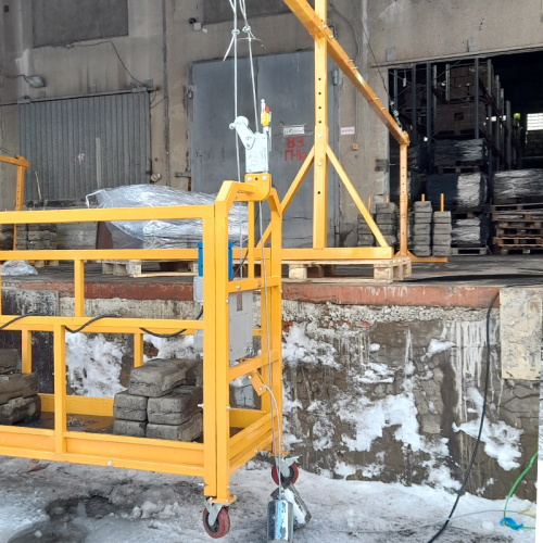 Строительная люлька ZLP-500 по ценам производителя в Краснодаре с доставкой по всей России