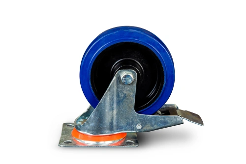 Колесо поворотное резина SRCLb 63 160 мм с тормозом (N) по ценам производителя в Краснодаре с доставкой по всей России