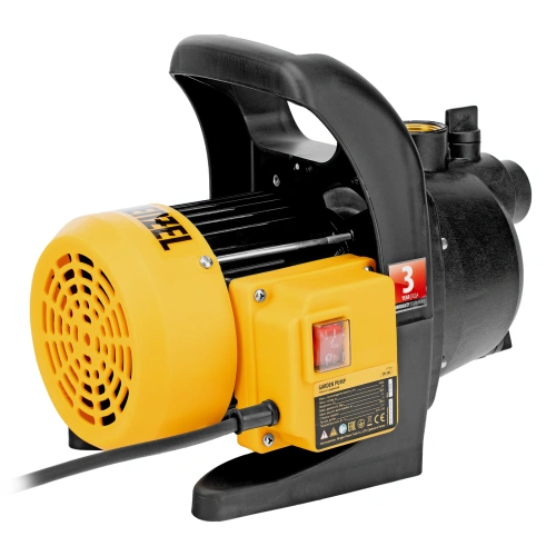 Садовый поверхностный насос GPL600, 600 Вт, 3000 л/ч, подъем 35 м, пластик Denzel по ценам производителя в Краснодаре с доставкой по всей России