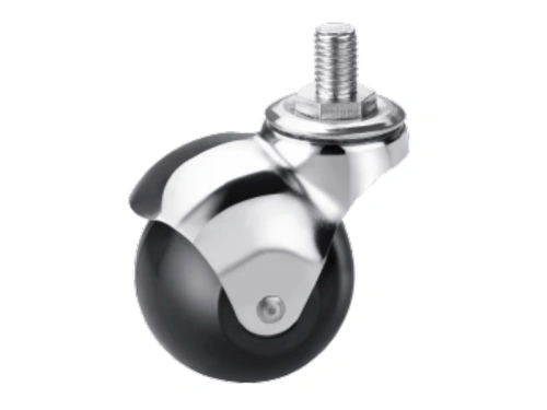 Колесо мебельное поворотное резиновое SCmt 25 50 мм с болтом по ценам производителя в Краснодаре с доставкой по всей России