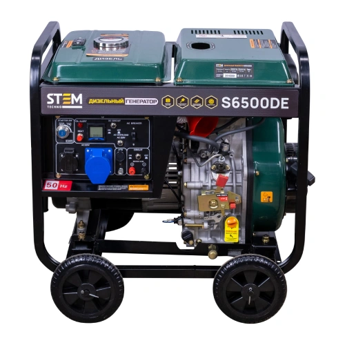 Генератор дизельный STEM Techno S6500DE (6.5 кВт, электростартер, дисплей, подогрев) по ценам производителя в Краснодаре с доставкой по всей России