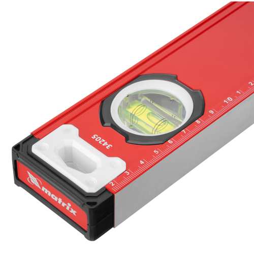 Уровень алюминиевый, фрезерованный, 3 глазка, рукоятки, 1500 мм Matrix по ценам производителя в Краснодаре с доставкой по всей России