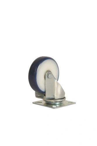 Колесо аппаратное поворотное SCv 92 75 мм (синяя резина) по ценам производителя в Краснодаре с доставкой по всей России