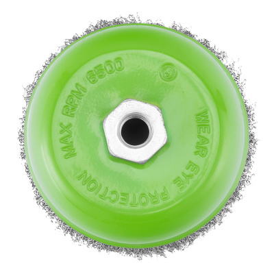 Щетка для УШМ, 125 мм, М14, "чашка", витая проволока Сибртех по ценам производителя в Краснодаре с доставкой по всей России