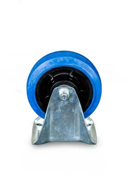 Колесо неповоротное из эластичной резины MW150 150 мм купить в Москве с доставкой по всей России | ProtosMarket.ru