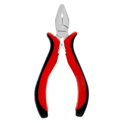 Плоскогубцы Mini, 130 мм, никелированные, авторазжим, двухкомпонентные рукоятки Matrix по ценам производителя в Краснодаре с доставкой по всей России