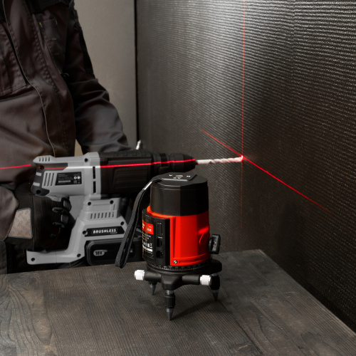 Лазерный уровень CRX-30R, 30 м, красный луч, батарейки, резьба 5/8" MTX по ценам производителя в Краснодаре с доставкой по всей России