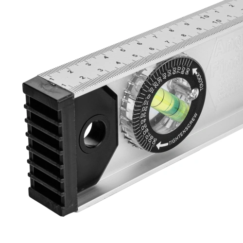 Уровень алюминиевый "Рельс", 400 мм, 3 глазка (1 поворотный) Matrix по ценам производителя в Краснодаре с доставкой по всей России