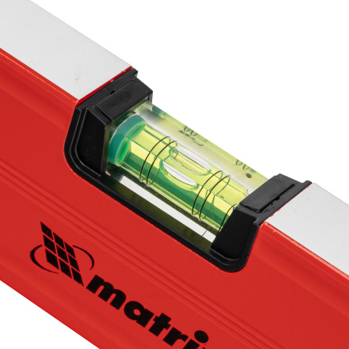 Уровень алюминиевый магнитный, 600 мм, фрезерованный, 3 глазка (1 зеркальный) усиленный Matrix по ценам производителя в Краснодаре с доставкой по всей России