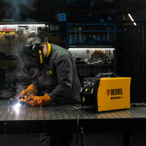 Аппарат инвертор. полуавтомат. cварки IMIG-205SDR, 200 А, ПВ 60%, катушка 5 кг Denzel по ценам производителя в Краснодаре с доставкой по всей России