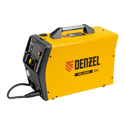 Аппарат инвертор. полуавтомат. cварки IMIG-205SDR, 200 А, ПВ 60%, катушка 5 кг Denzel по ценам производителя в Краснодаре с доставкой по всей России