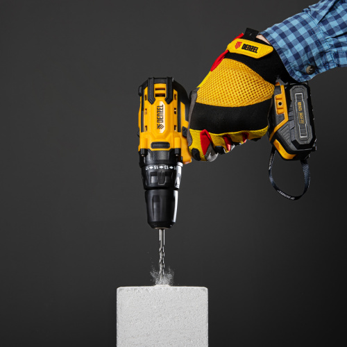 Дрель-шуруповерт аккумуляторная CDL-12-01CB, Li-Ion, 12 В, 1 акк. Denzel по ценам производителя в Краснодаре с доставкой по всей России