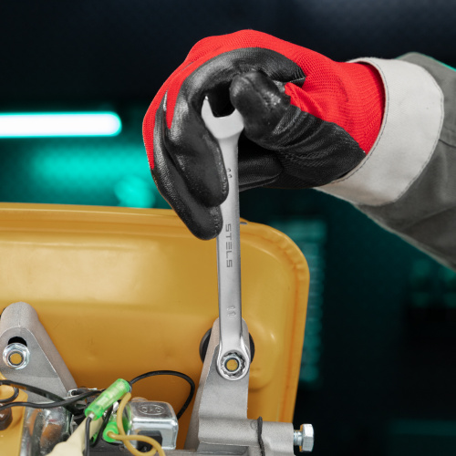 Ключ комбинированный, 11 мм, CrV, матовый хром Stels по ценам производителя в Краснодаре с доставкой по всей России