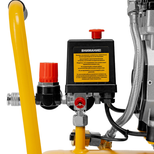 Компрессор DLS950/24 безмаслянный малошумный 950 Вт, 165 л/мин, ресивер 24 л Denzel по ценам производителя в Краснодаре с доставкой по всей России