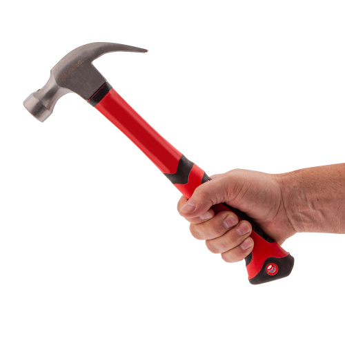 Молоток-гвоздодер, 450 г, боек c магнитом, фибергласовая обрезиненная рукоятка Matrix по ценам производителя в Краснодаре с доставкой по всей России
