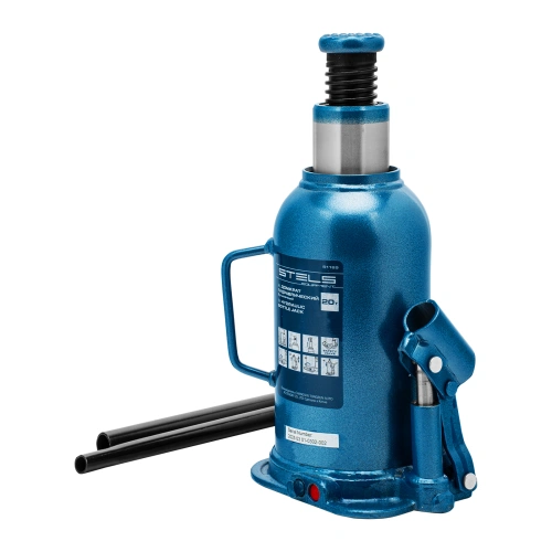 Домкрат гидравлический бутылочный, 20 т, h подъема 235-445 мм Stels по ценам производителя в Краснодаре с доставкой по всей России