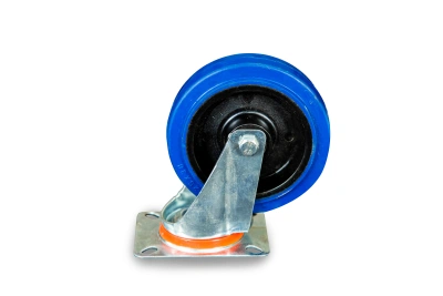 Колесо поворотное из эластичной резины MW100 125 мм по ценам производителя в Краснодаре с доставкой по всей России