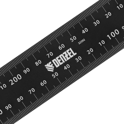 Угольник, 200 х 300 мм, алюминиевый, лазерная гравировка Denzel по ценам производителя в Краснодаре с доставкой по всей России
