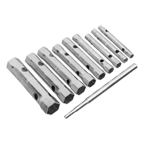 Набор ключей трубчатых торцевых, 6 - 22 мм, вороток, оцинкованные, 9 шт. Sparta по ценам производителя в Краснодаре с доставкой по всей России