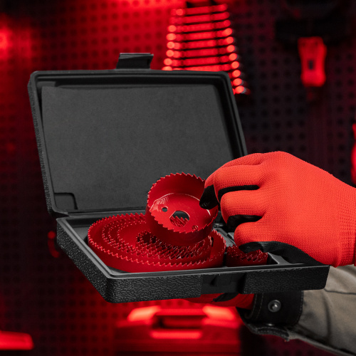 Набор кольцевых пил по дереву, 19-127 мм, 12 предметов Matrix по ценам производителя в Краснодаре с доставкой по всей России