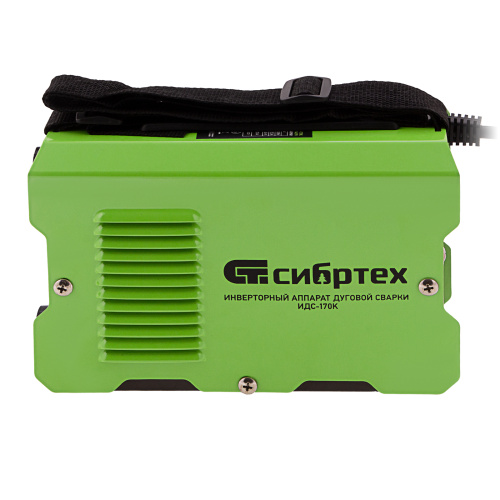 Инверторный аппарат дуговой сварки ИДС-170K, 170 А, ПВ 80%, диаметр электрода 1,6-3,2 мм Сибртех по ценам производителя в Краснодаре с доставкой по всей России