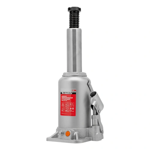 Домкрат гидравлический бутылочный, 20 т, h подъема 244-449 мм Matrix по ценам производителя в Краснодаре с доставкой по всей России