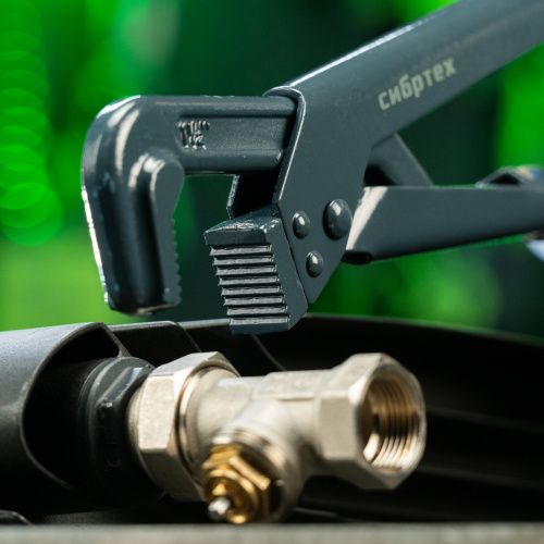 Ключ трубный рычажный КТР-2, 1.5", кованый, тип "L" Сибртех по ценам производителя в Краснодаре с доставкой по всей России