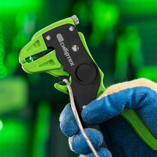 Щипцы для зачистки электропроводов, сечением: 0.2-3.5 мм2, функция обрезания проводов Сибртех по ценам производителя в Краснодаре с доставкой по всей России