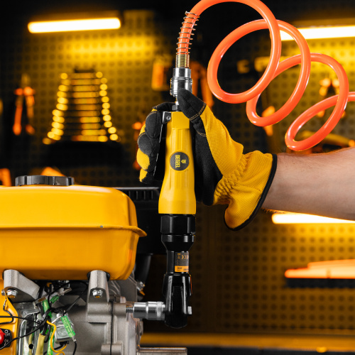 Усиленная пневмотрещотка RP100, 1/2", 160 об/мин, 100 Нм Denzel по ценам производителя в Краснодаре с доставкой по всей России