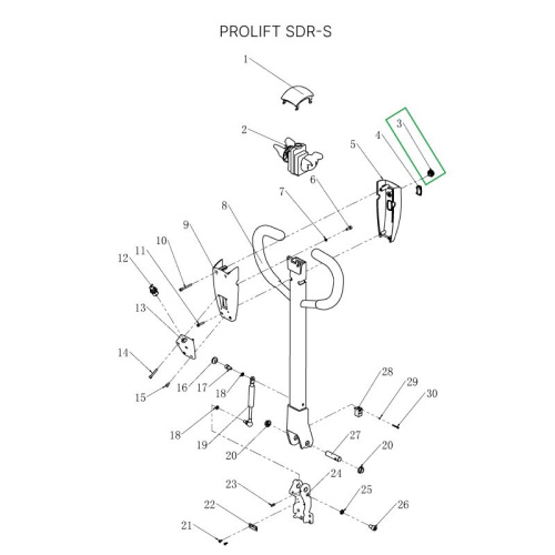 Кнопки подъема-опускания вил для штабелеров SDR-S по ценам производителя в Краснодаре с доставкой по всей России