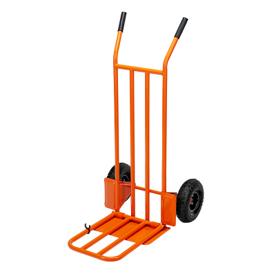 Тележка ручная 2-х колесная, усиленная, г/п 250кг, откидная платформа 530х400мм Сибртех по ценам производителя в Краснодаре с доставкой по всей России