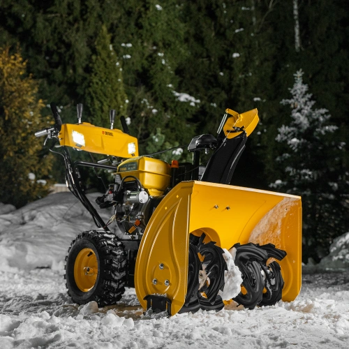 Бензиновая снегоуборочная машина SBL 711D PRO, 302cc, эл.старт, фара, обогрев, блок. дифф. Denzel по ценам производителя в Краснодаре с доставкой по всей России