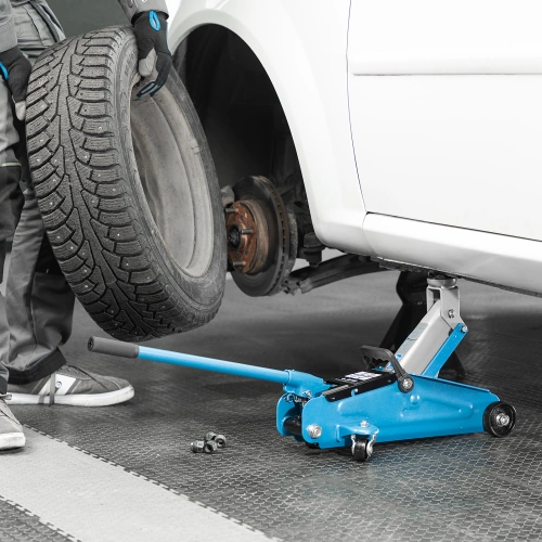 Домкрат гидравлический подкатной, 2 т, h подъема 140-340 мм, в кейсе Stels по ценам производителя в Краснодаре с доставкой по всей России