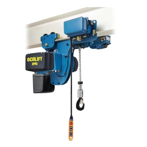 Таль электрическая цепная ТЭЦ OCALIFT DMG УСВ 1001lhd 1000 кг 6м 8/2м/мин, 380в передвижная купить в Москве с доставкой по всей России | ProtosMarket.ru