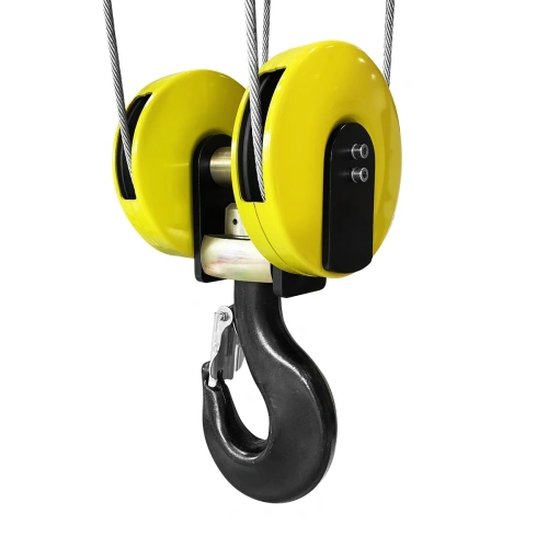 Крюковая подвеска OCALIFT для канатной тали 5т двухрольная 4/1 по ценам производителя в Краснодаре с доставкой по всей России