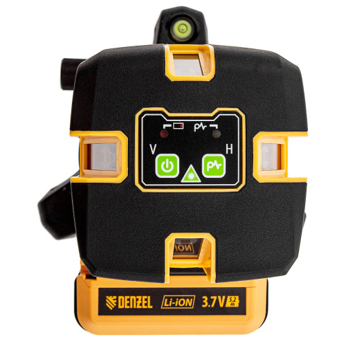 Лазерный уровень LX 06 Green, 30 м, 520 нм, аккумулятор Li 5200 mAh, резьба 5/8" Denzel по ценам производителя в Краснодаре с доставкой по всей России